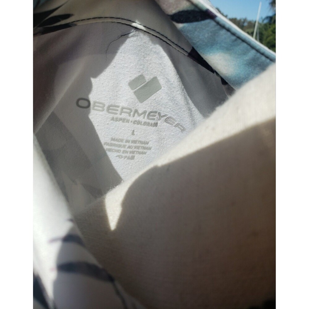 Obermeyer Youth L (12-14) Mock Neck Half Zip Top Long Sleeve Ski Layer Jacket - Picture 5 of 15